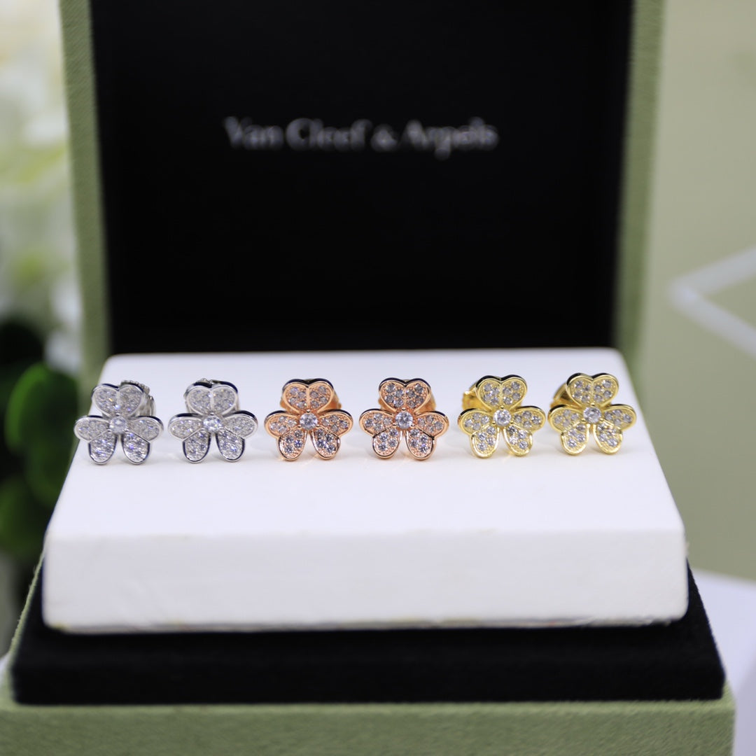 Frivole Small Model 18K Yellow Gold Earrings