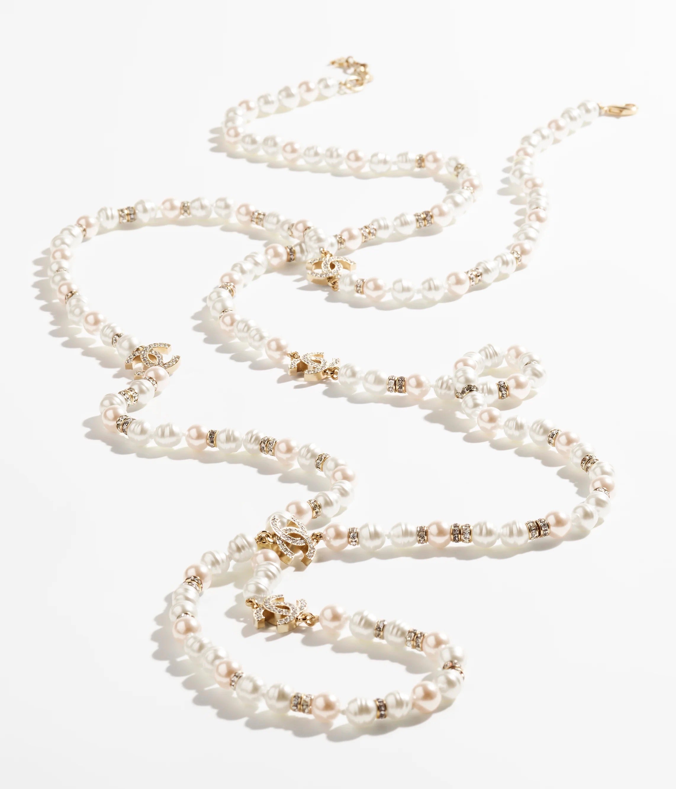 Chanel Pearl Choker 18K Gold Necklace