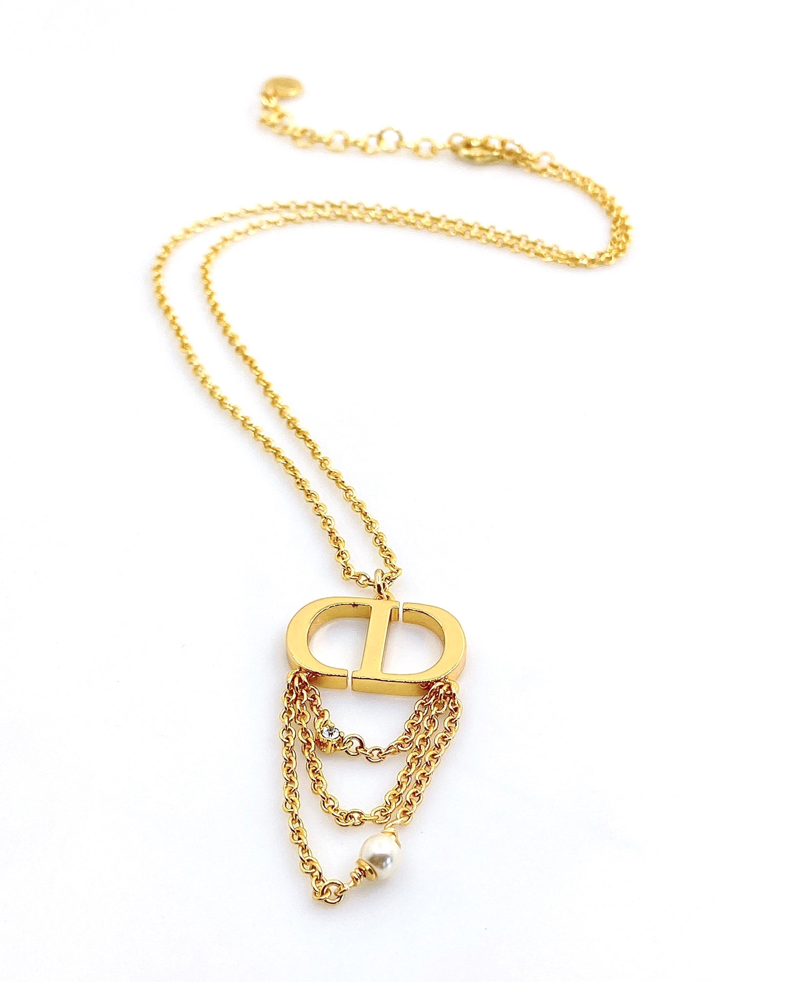Dior Petit 18K Gold Necklace