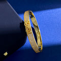 YSL Diamond 18K Gold Bracelet
