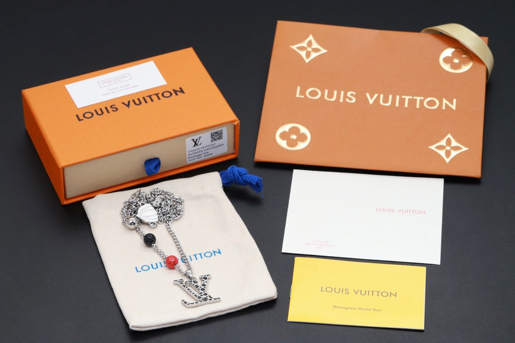 Louis Vuitton x Yk Infinity Dots 18K Gold Necklace