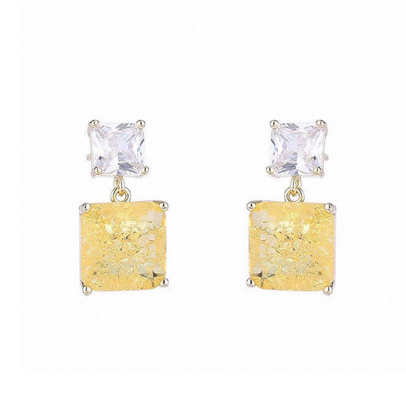 Bvlgari Crystals 18K Gold Earrings