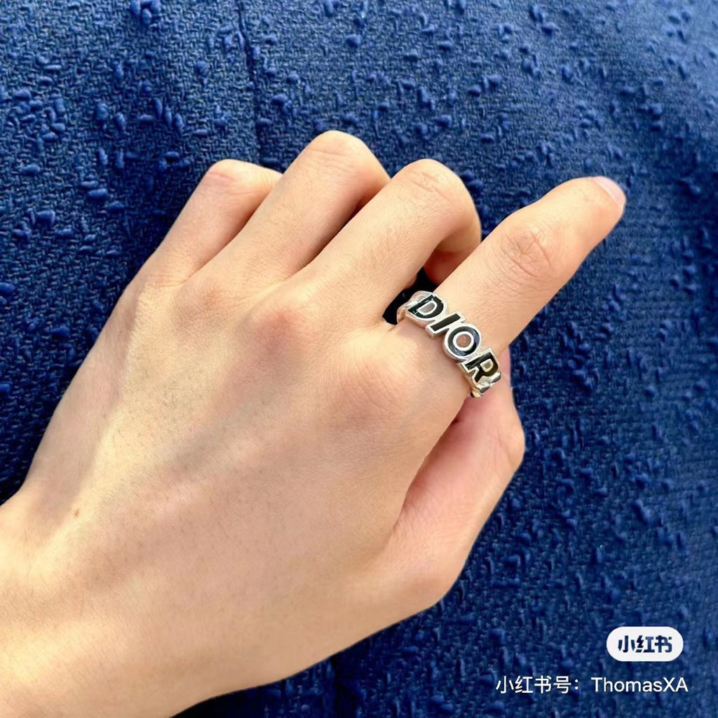Dior Chain 18K Gold Ring