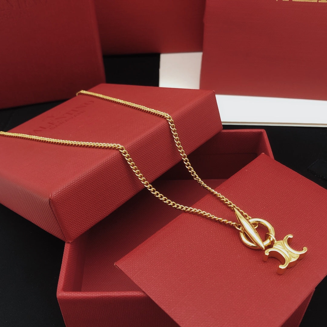 Celine Celine 18K Gold Necklace