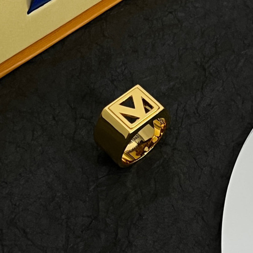 Louis Vuitton Vintage 18K Gold Ring
