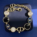 Dior Color Crystal 18K Gold Bracelet