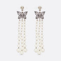 Dior Papillon De Nuit 18K Gold Earrings