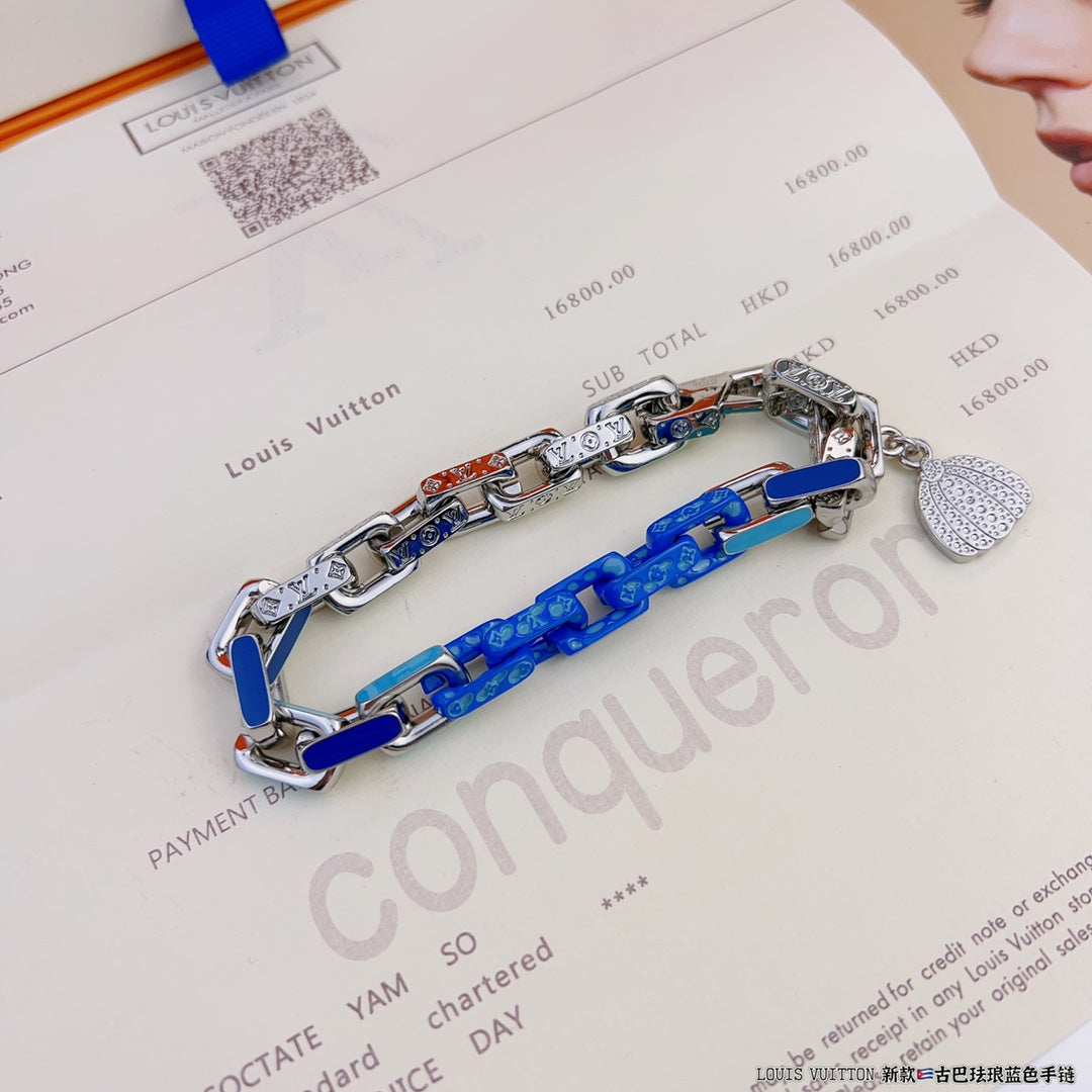 Louis Vuitton x YK Paradise Chain 18K Gold Bracelet