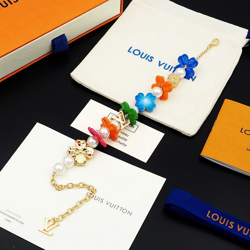 Louis Vuitton Surfin' Flower 18K Gold Bracelet
