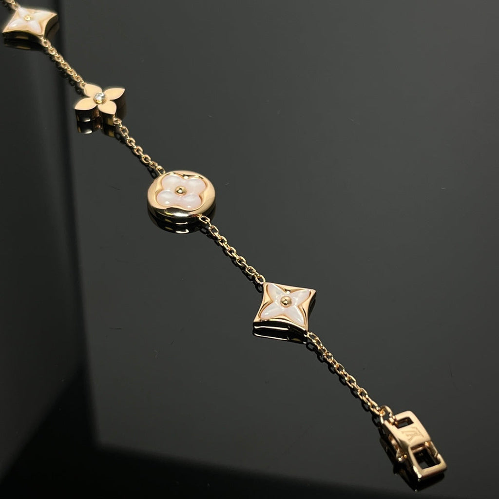 Louis Vuitton Idylle Blossom 18K Gold Bracelet