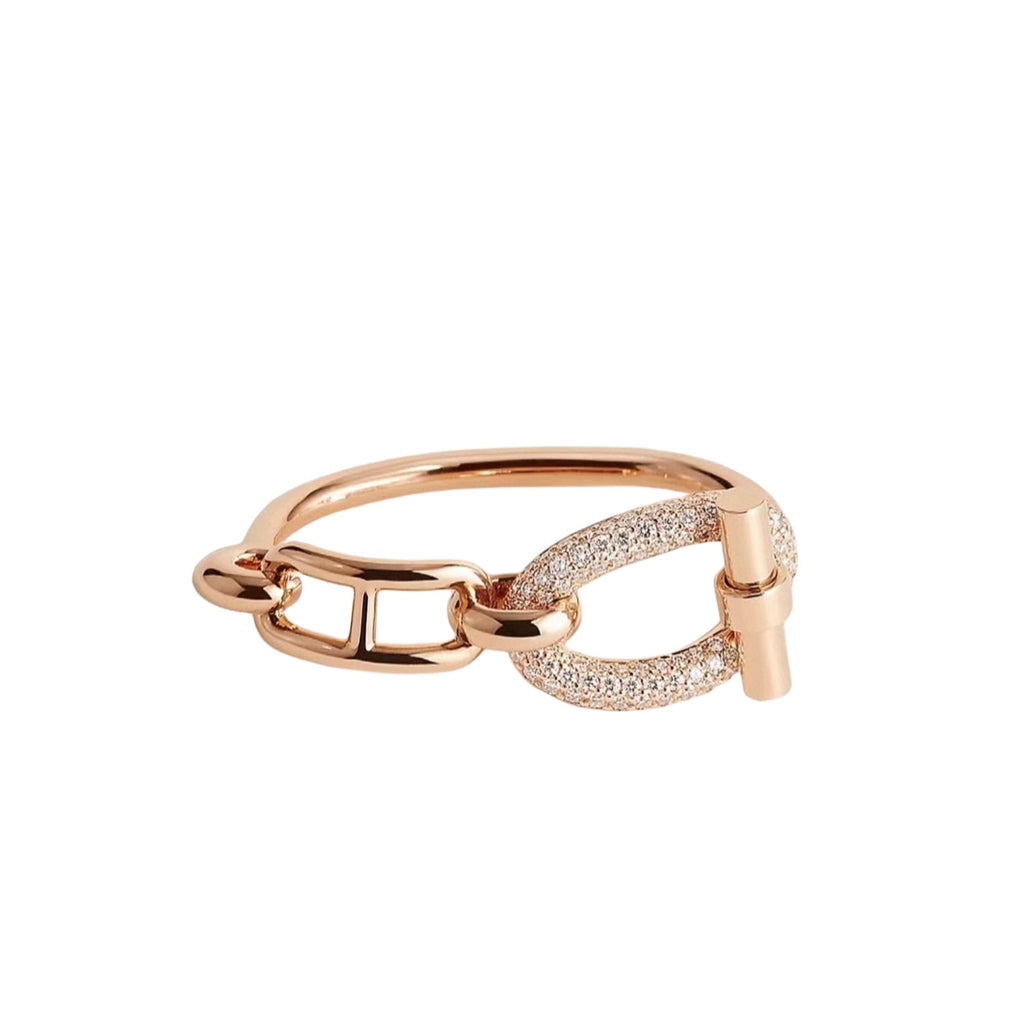 Hermes Adage 18K Gold Ring