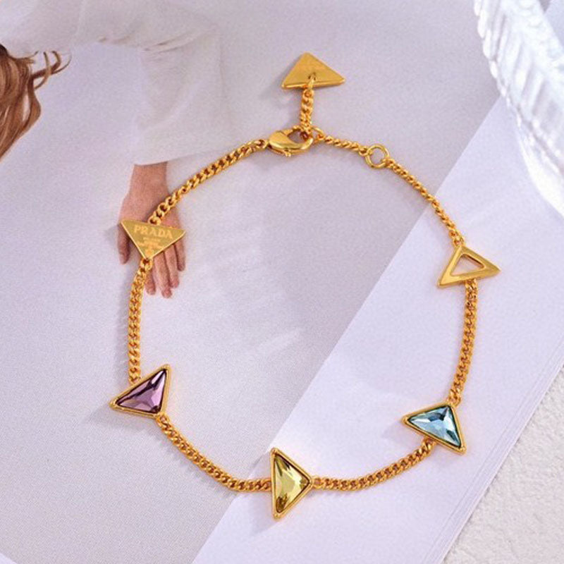 Prada Eternal Gold Semi-Precious Stones 18K Gold Bracelet