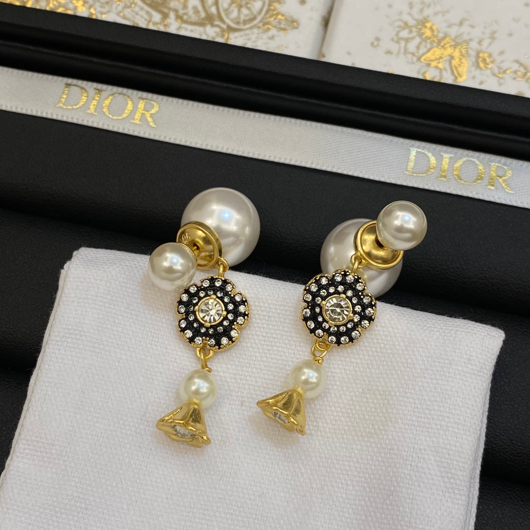 Dior Tribales 18K Gold Earrings