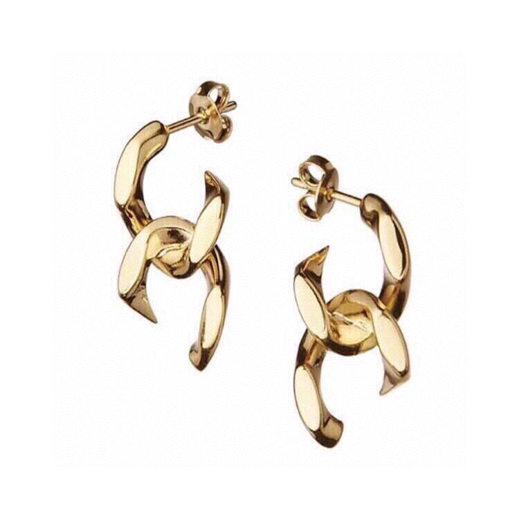 Celine 18K Gold Earrings