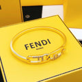Fendi Vintage 18K Gold Bracelet