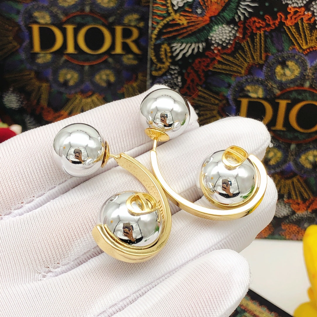 Dior Tribales 18K Gold Earrings
