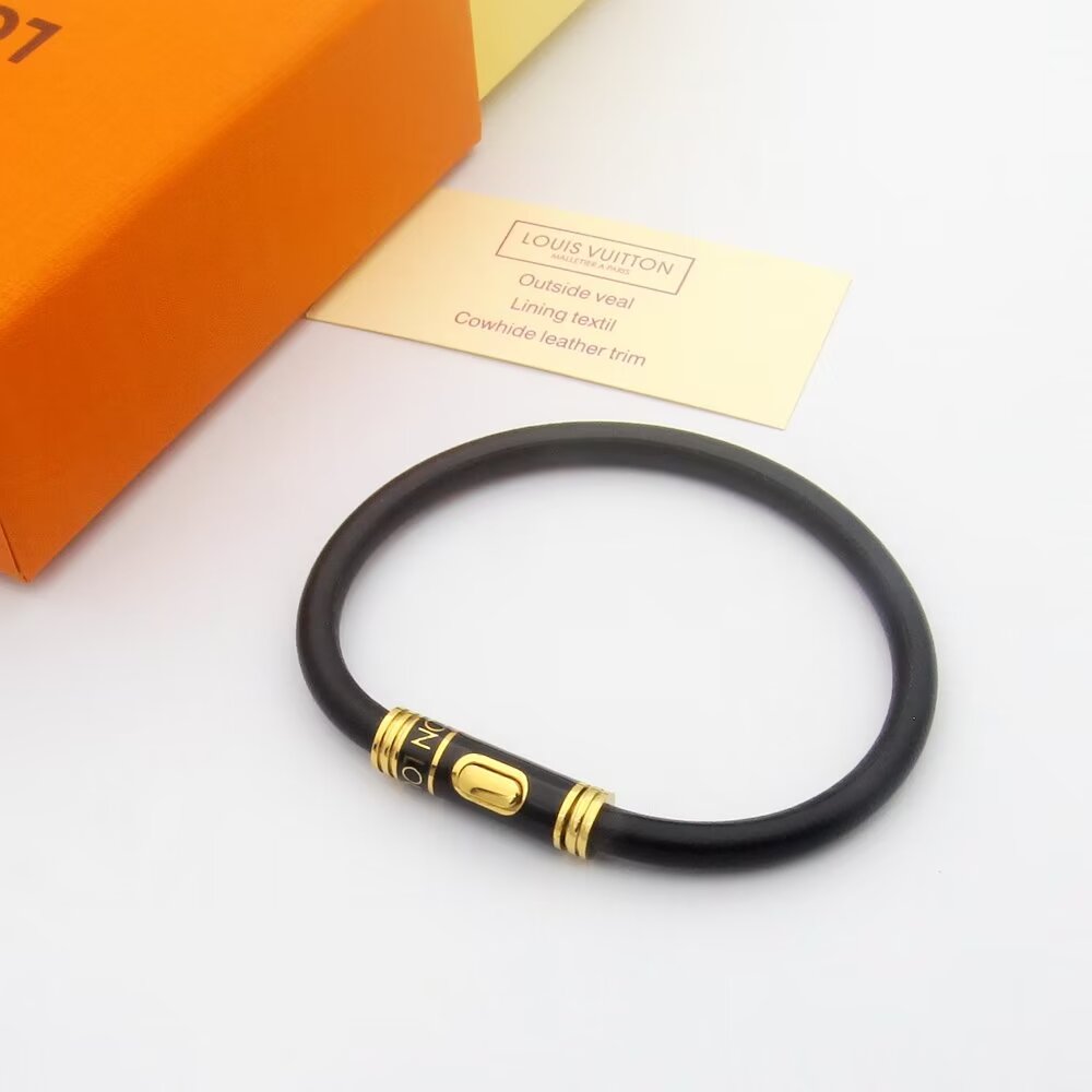 Louis Vuitton All Access 18K Gold Bracelet
