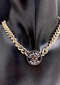 Chanel Paris Choker 18K Gold Necklace