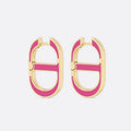 Dior 30 Montaigne Pink 18K Gold Earrings