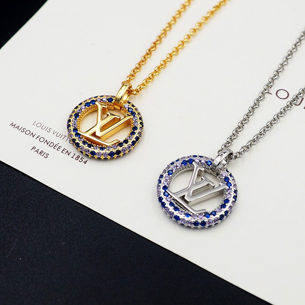 Louis Vuitton Louise By Night 18K Gold Necklace