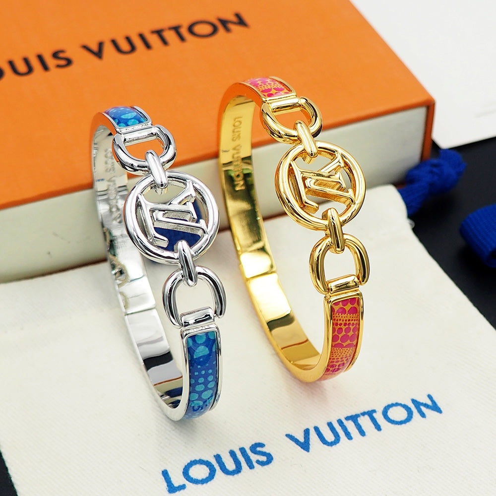 Louis Vuitton x YK Hang It 18K Gold Bracelet