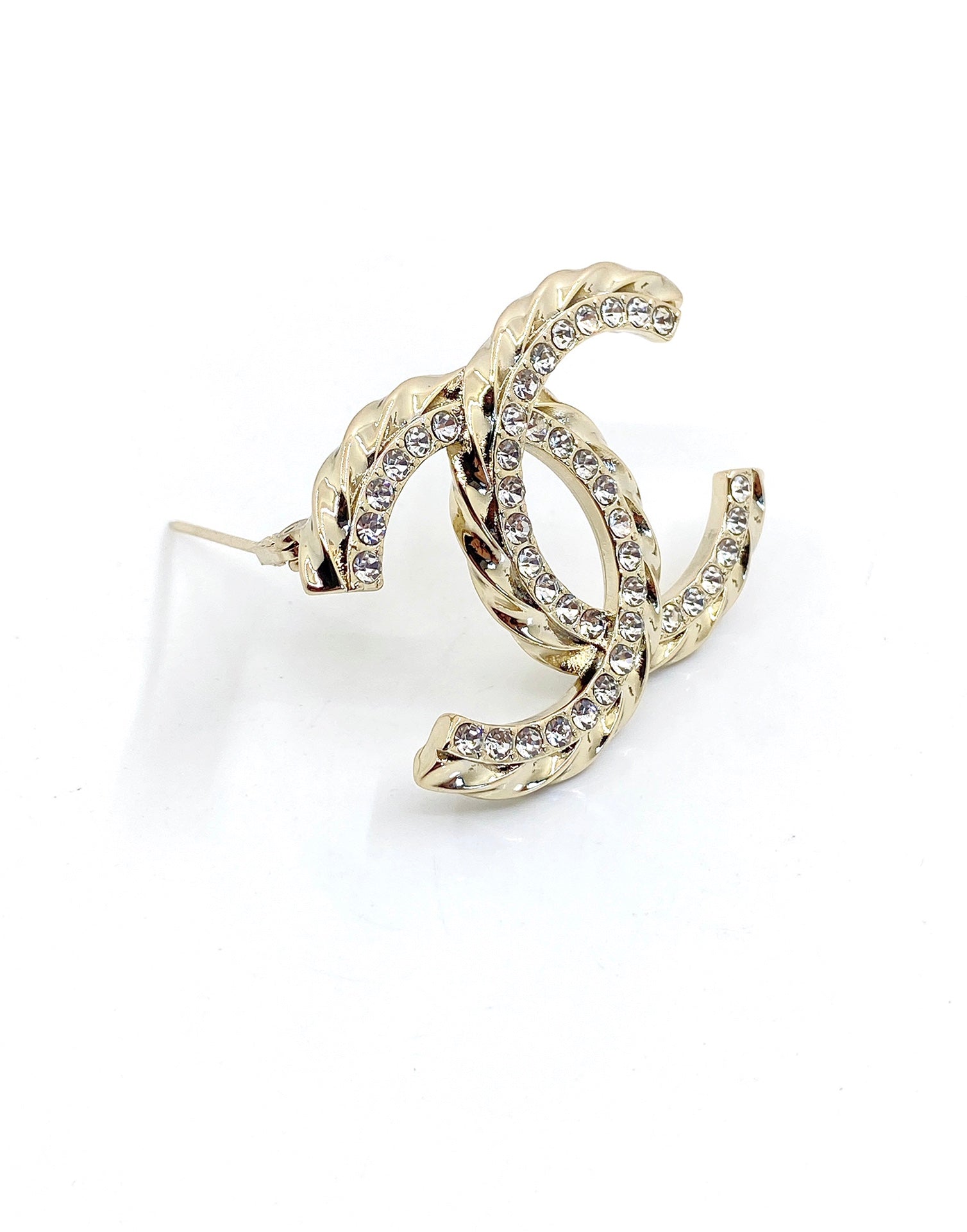 Chanel Diamonds 18K Gold Brooch