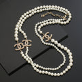 Chanel Long Pearls 18K Gold Necklace