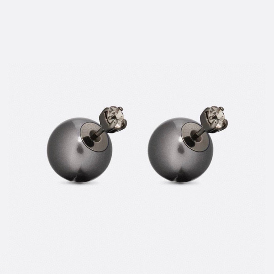 Dior Tribales Black 18K Gold Earrings
