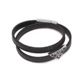 Prada Leather 18K Gold Bracelet