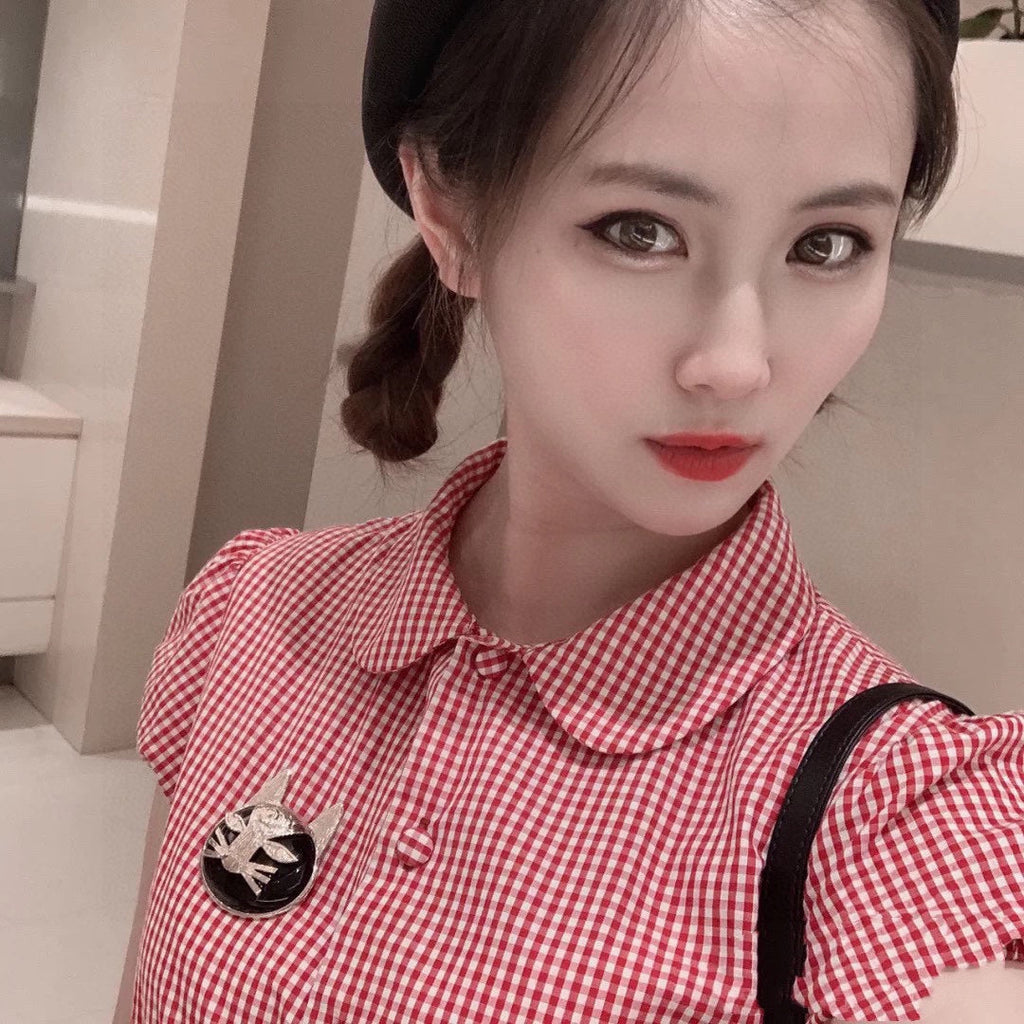 Chanel Cat 18K Gold Brooch