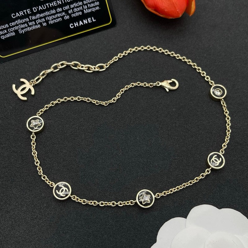 Chanel Star Gold 18K Gold Necklace