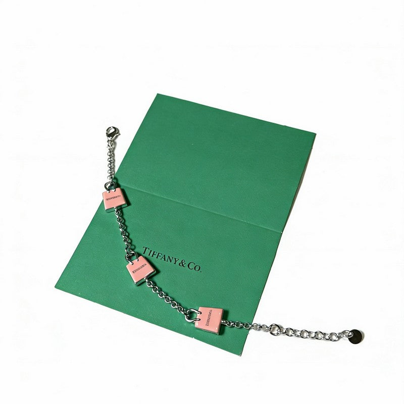 Tiffany Return to Pink Bag 18K Gold Bracelet