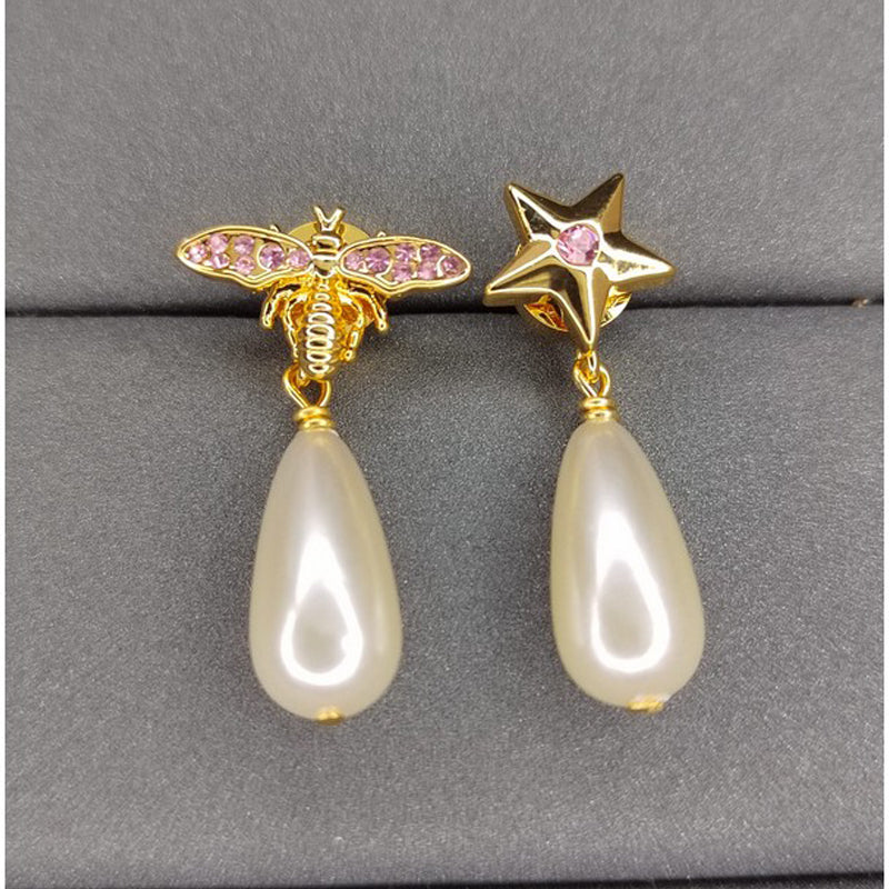 Dior Pearl 18K Gold Earrings