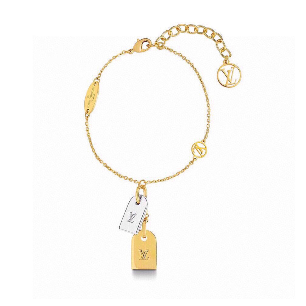 Louis Vuitton Monogram 18K Gold Bracelet