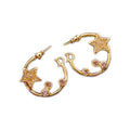 Dior Star Pink Crystals 18K Gold Earrings