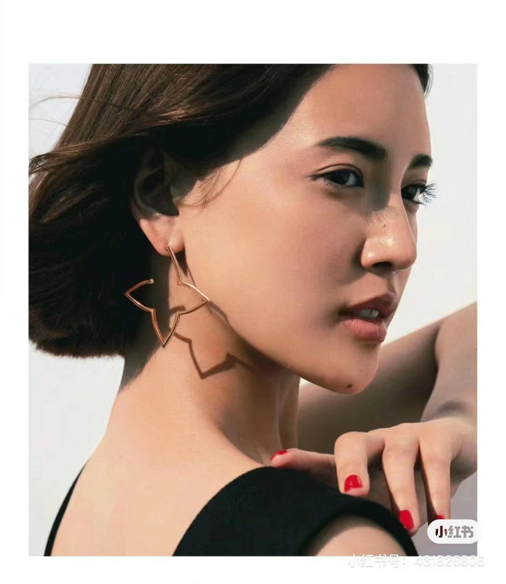 Louis Vuitton Debuts Blossom 18K Gold Earrings