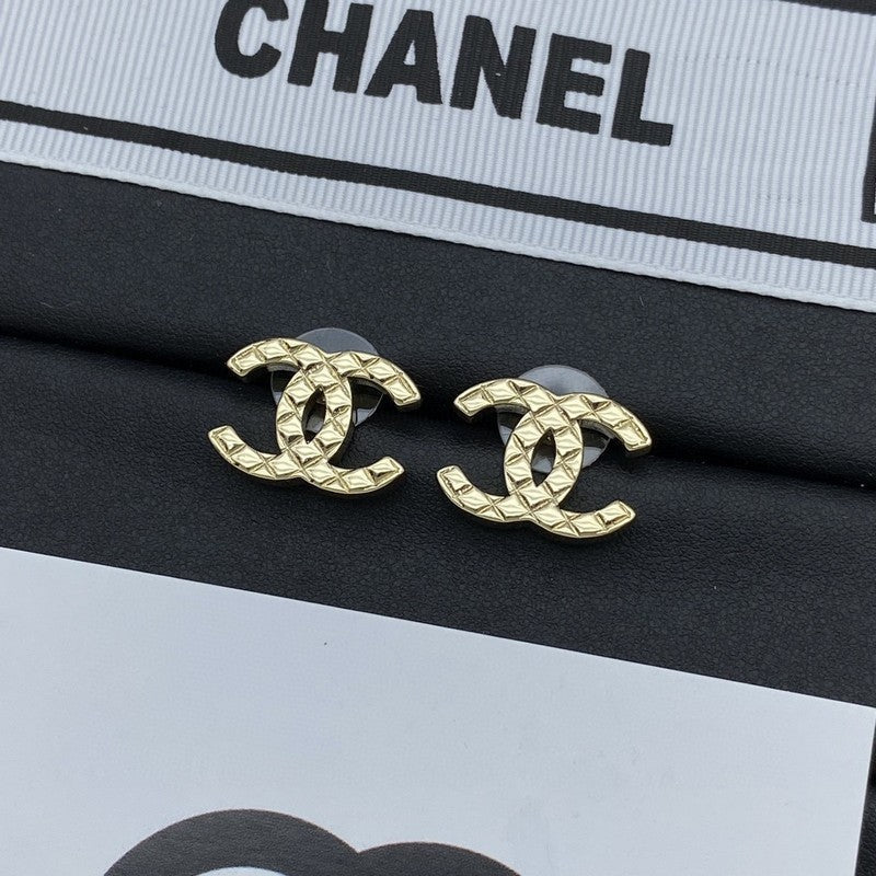 Chanel Classic 18K Gold Earrings
