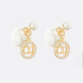 Dior Tribales Pearl 18K Gold Earrings