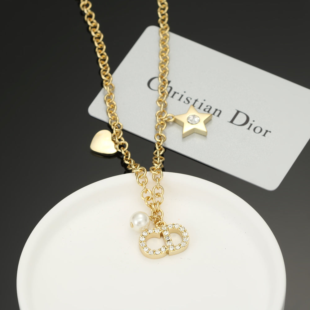 Dior 30 Montaigne 18K Gold Necklace