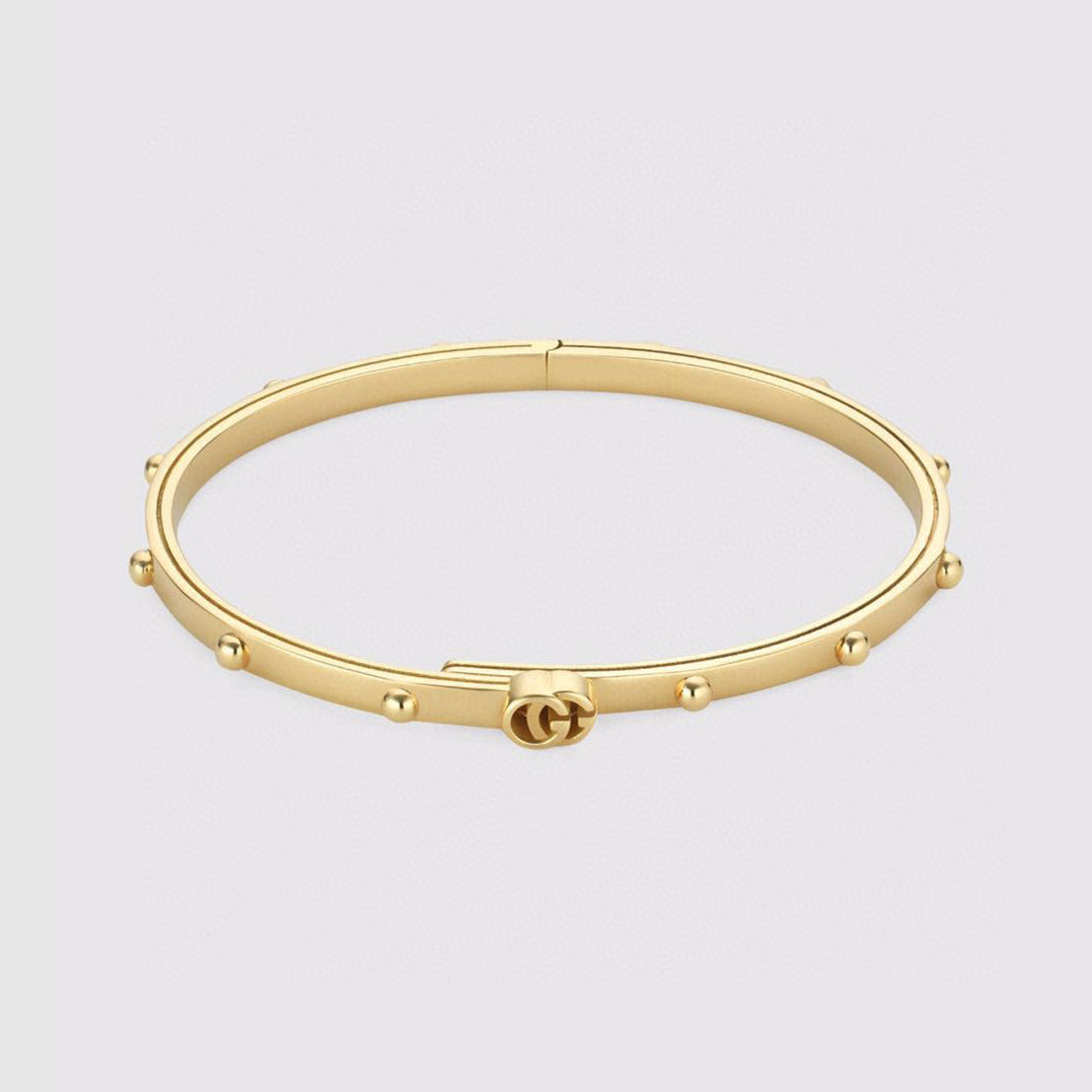 Gucci Double Running Gucci 18K Gold Bracelet