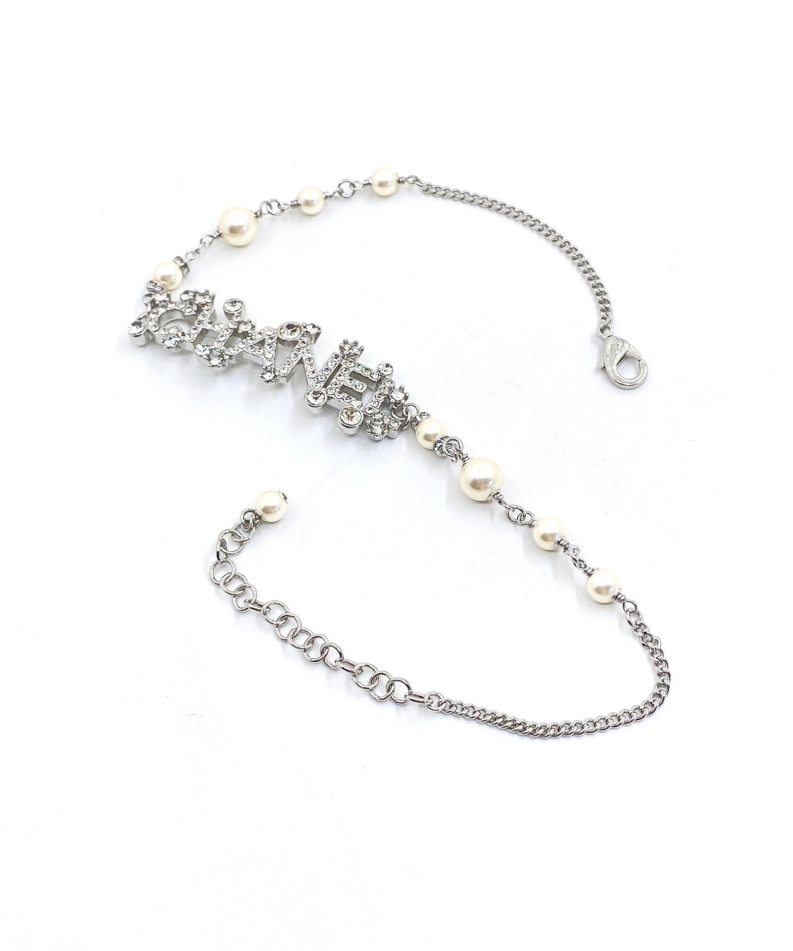 Chanel Crystals 18K Gold Necklace