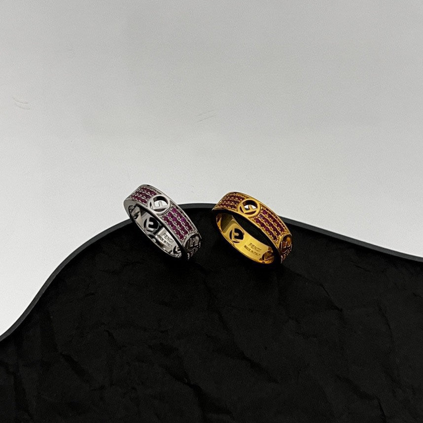 Fendi Is 18K Gold Ring