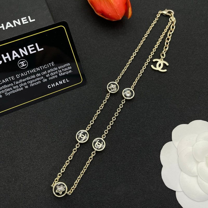 Chanel Star Gold 18K Gold Necklace