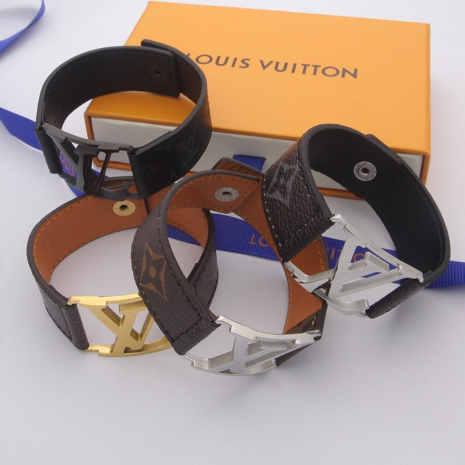 Louis Vuitton Hockenheim 18K Gold Bracelet