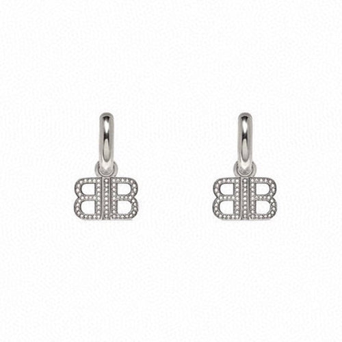 Balenciaga Pendant 18K Gold Earrings