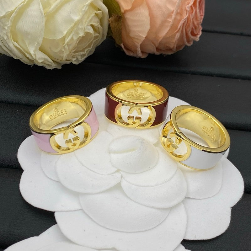 GucciColor 18K Yellow Gold Ring