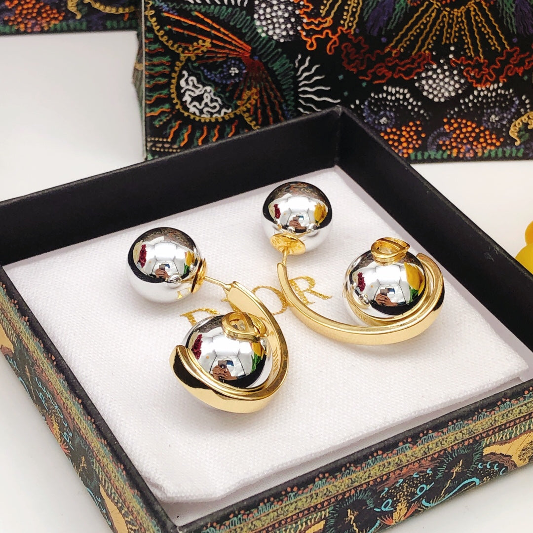 Dior Tribales 18K Gold Earrings