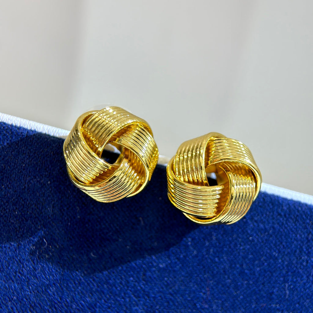 Celine 18K Gold Earrings