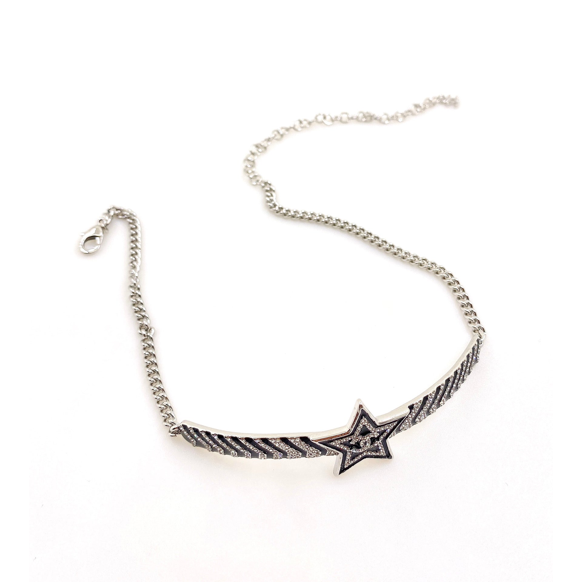 Chanel Star Diamonds 18K Gold Necklace