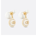Dior Pearls 18K Gold Earrings